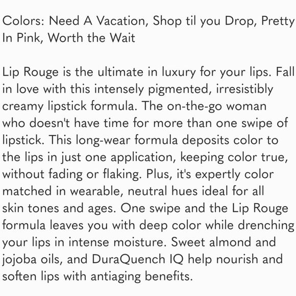 Doll10 Lip Rouge Lipstick Collection (Set of 4 full-size lipsticks) - Picture 6 of 6